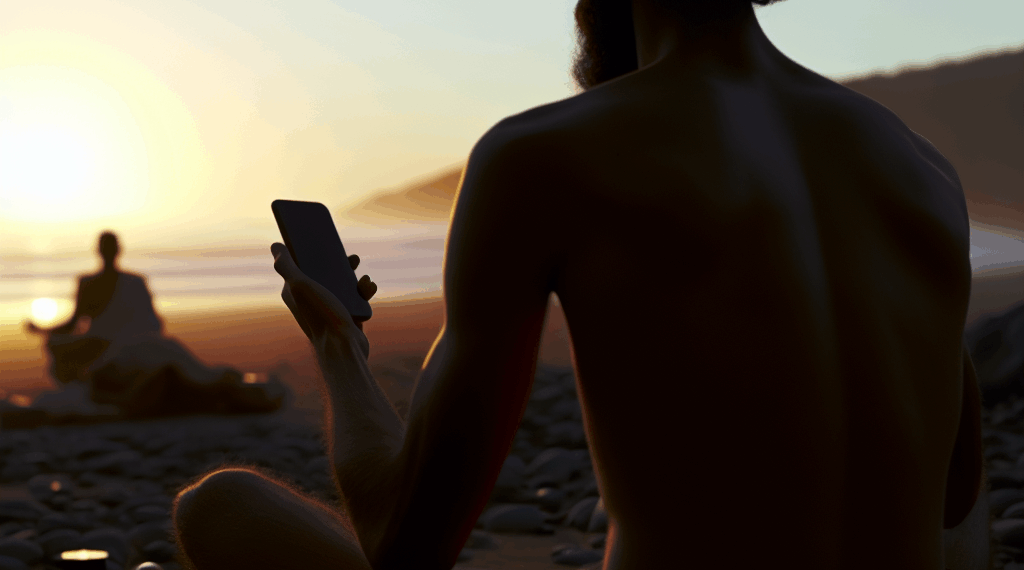 Si te cuesta trabajo meditar, empieza dejando el celular en modo avión unas horas al día