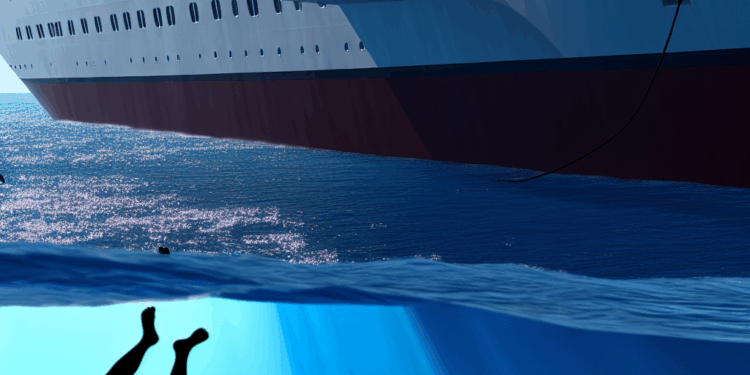 Un hombre murió tras caer al mar desde un crucero de Disney