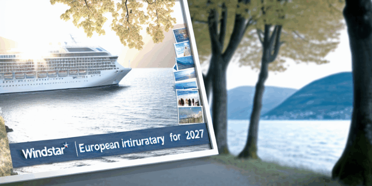 Windstar anuncia su temporada europea de 2027 ⋆ Noticias de Cruceros