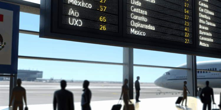 ¿‘Turbulencias’ a EU? Conoce si la reducción de vuelos en ese país afecta a viajes desde México – El Financiero