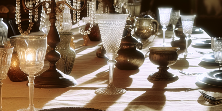 23 Ideas for Setting a Stunning Holiday Table Using Vintage Finds