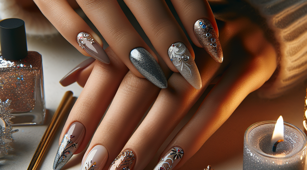 39 Sparkling Nail Ideas to Help You Ring in the New Year