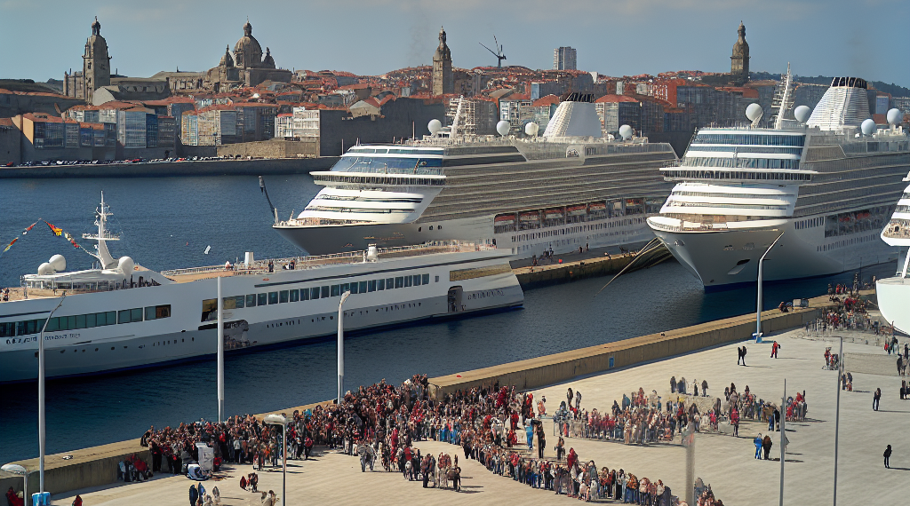 El puerto de A Coruña enfoca un nuevo récord de cruceros este año y en 2026: 180 escalas