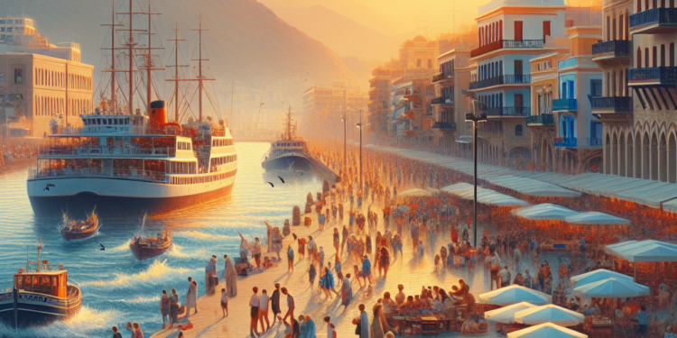 Puerto de Heraklion ve repunte de turistas en meses de baja temporada