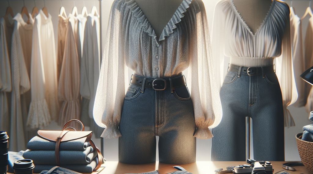 Blusas aprobadas por las mejores vestidas para lucir con jeans acampanados antes de que acabe 2025