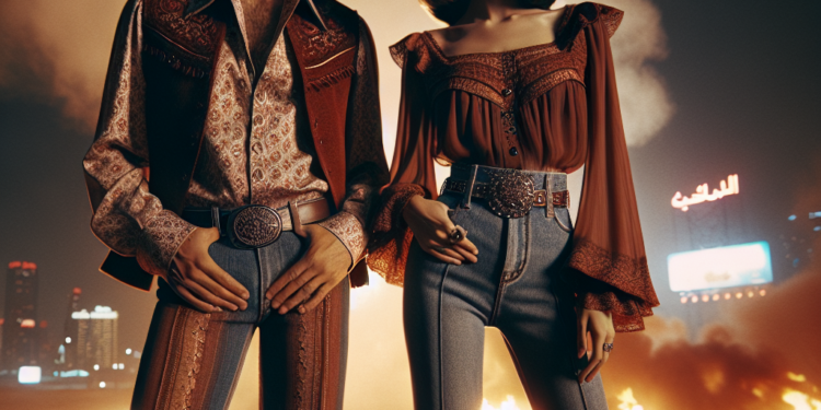 Estas son las blusas más elegantes en color café para combinar con jeans acampanados en Año Nuevo 2026