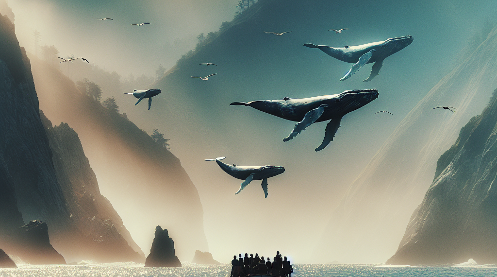 Inician viajes al avistamiento de la ballena gris