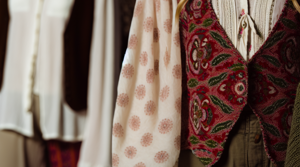 Cómo llevar blusas con chalecos boho de los 70 antes de que termine 2025