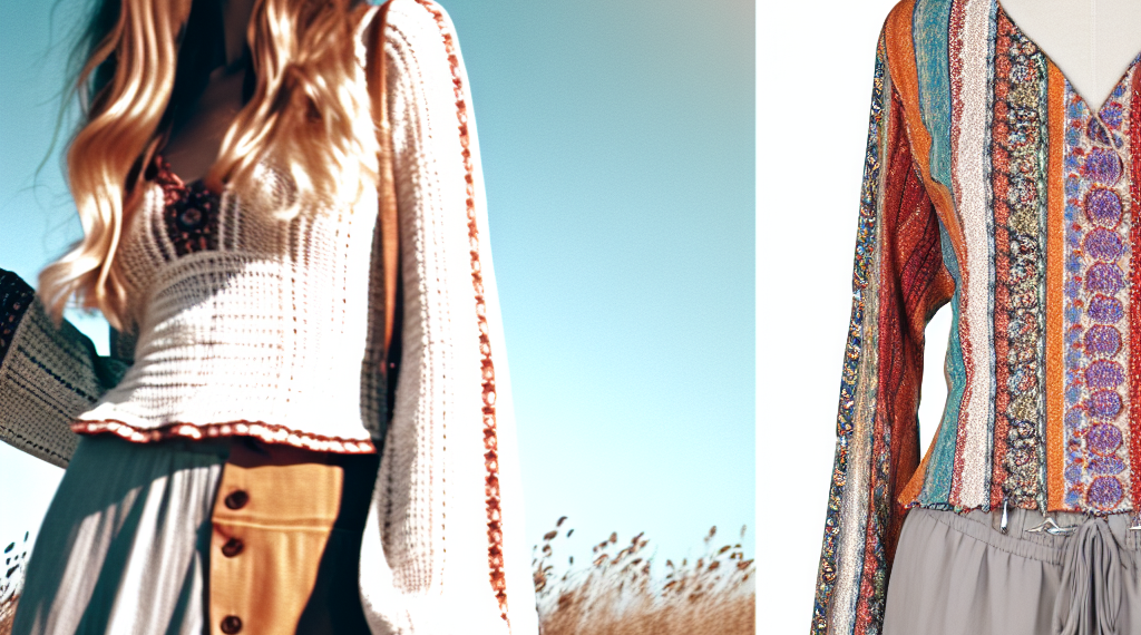 Cómo llevar blusas boho tejidas que vuelven de los 70 en diciembre 2025