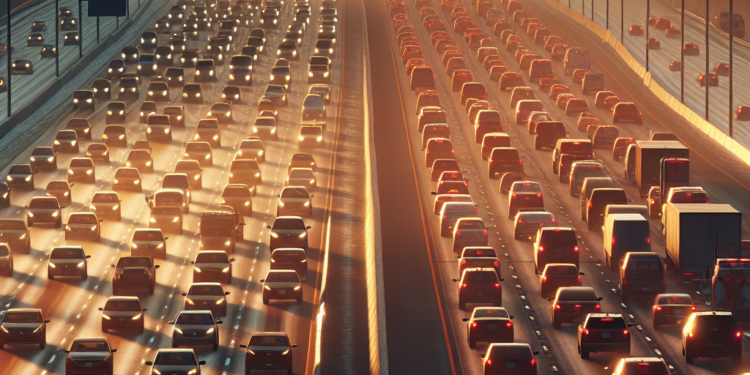 Tráfico congestionado en la I-95 por viajes de Nochebuena – Telemundo Washington DC (44)