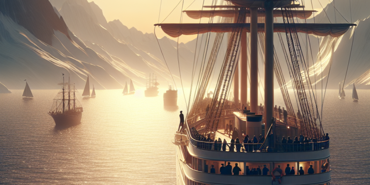 Deborah Sasson a bordo del VASCO DA GAMA