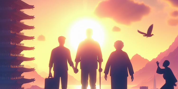 Personas mayores representando las Rutas Culturales de la Comunidad de Madrid para viajar a partir de los 55 años.