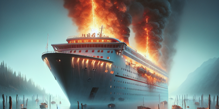 Tragedia en un paraíso vacacional: un turista muere durante un romántico crucero