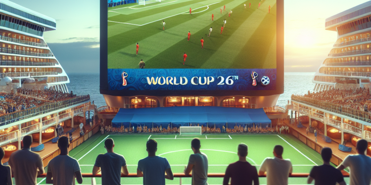 Vivir la Copa Mundial de la FIFA 26™ mientras se navega en Princess de la mano de Mundomar Cruceros