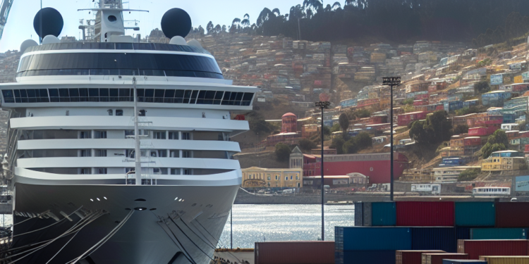 Crucero Viking Jupiter permanecerá tres días atracado al Terminal Portuario Valparaíso