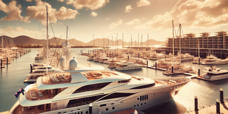 Crucero residencial de lujo hace visita de dos días a Townsville y deja USD 335 mil en ingresos