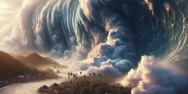 "Es como la impresionante fuerza de una gigantesca ola"