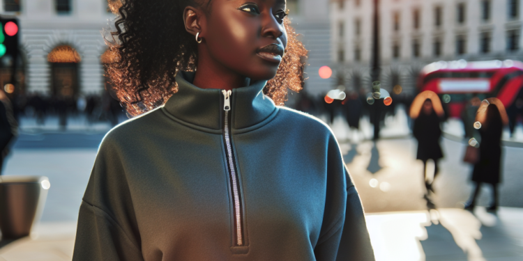 High Fashion Hops on the Quarter Zip Trend—Here’s the Street Style Way to Wear It