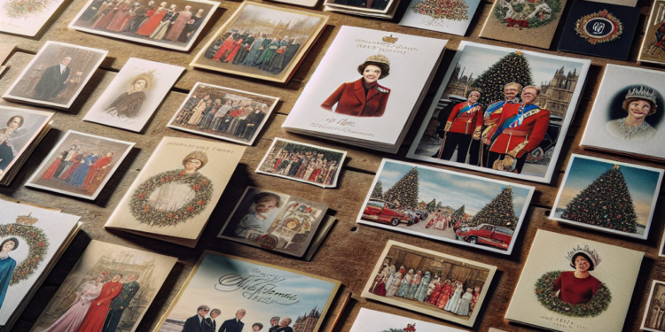 Tarjetas de Navidad de la familia real británica a lo largo de la historia