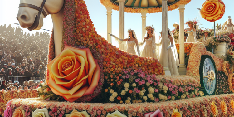 Princess Cruises bautiza carroza Star Princess para Desfile de las Rosas