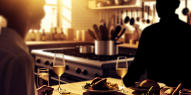 Invitamos a Aitana a sentarse en la mesa del chef Álvaro Vásquez