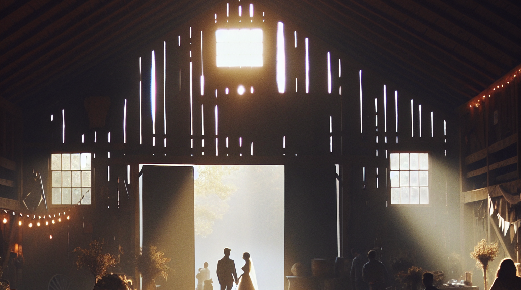 The Bride and Groom Held a Hometown Barn Wedding in Alabama