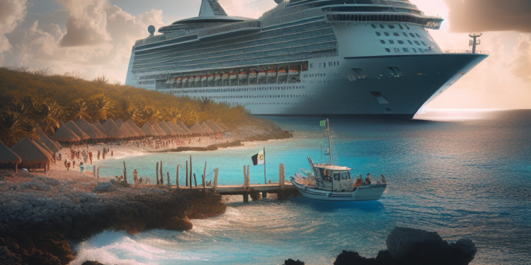 El crucero que amenaza Mahahual