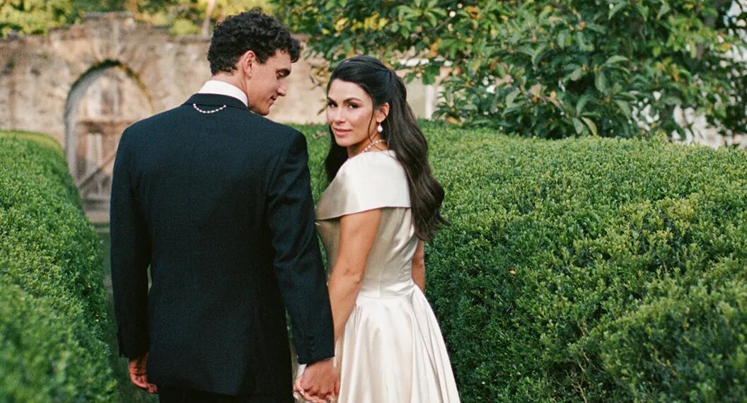 This Vintage Bridal Salon Owner Re-wore Her Grandmother’s 1940s Satin Wedding Coat