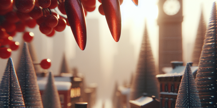 Las uñas rojas navideñas de Kendall Jenner que querrás llevar antes de que acabe 2025