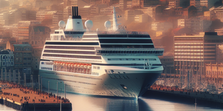 Madryn recibió al crucero Oosterdam, en la primera de sus tres recaladas previstas para esta temporada