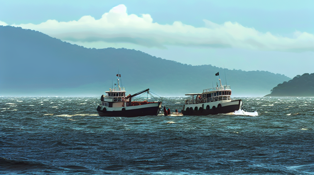 Brasil: Mal tiempo desvía dos barcos a Ilhabela
