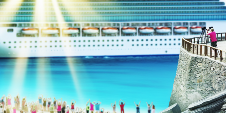 Doble arribo de cruceros impulsa la actividad turística en Progreso