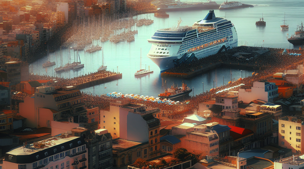 Punta del Este dio la bienvenida a la Temporada de Cruceros 2025/2026