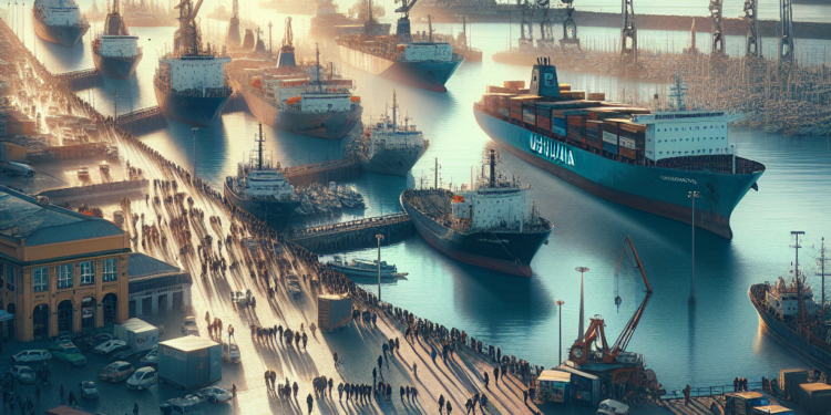 Operativo récord en el Puerto de Ushuaia con la atención de 16 buques internacionales