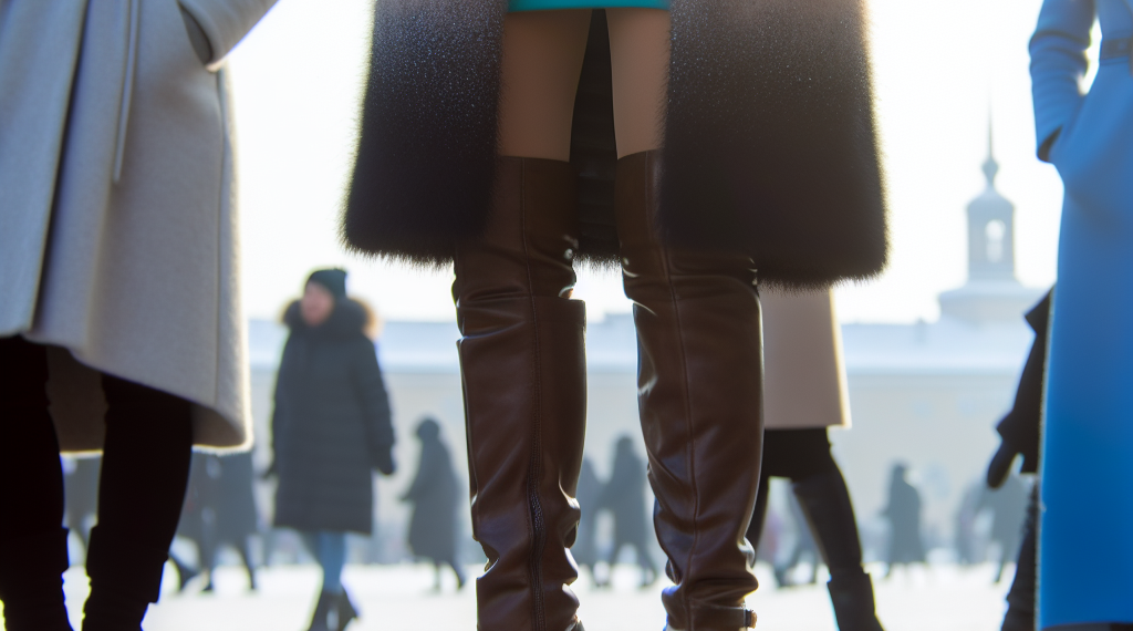 Ideas para llevar botas altas con vestidos mini, midi y maxi en diciembre 2025