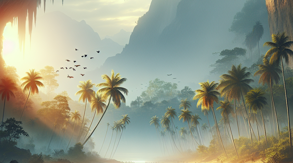 Montañas en Tahití