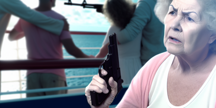 "Me olvidé que la tenía en mi cartera": una abuela subió a un crucero con un arma y su familia pide ayuda para sacarla de la cárcel de las Bahamas