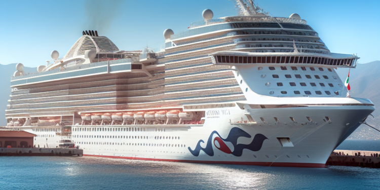 Vallarta recibe por primera vez al crucero AIDAdiva