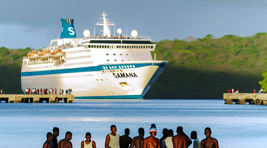 Video | Samaná Bayport recibe por primera vez un crucero de Virgin Voyages y marca un hito para el turismo local