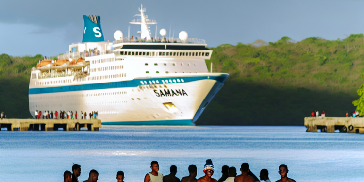 Video | Samaná Bayport recibe por primera vez un crucero de Virgin Voyages y marca un hito para el turismo local