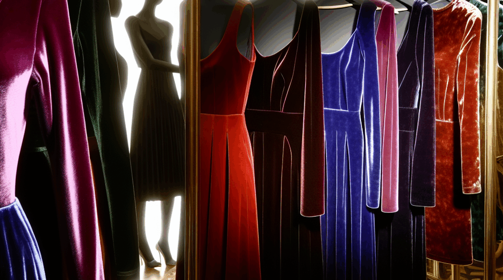 Cómo son los vestidos de terciopelo para llevar en diciembre 2025