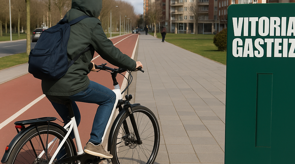 1.061 viajes en bicicleta eléctrica por Vitoria
