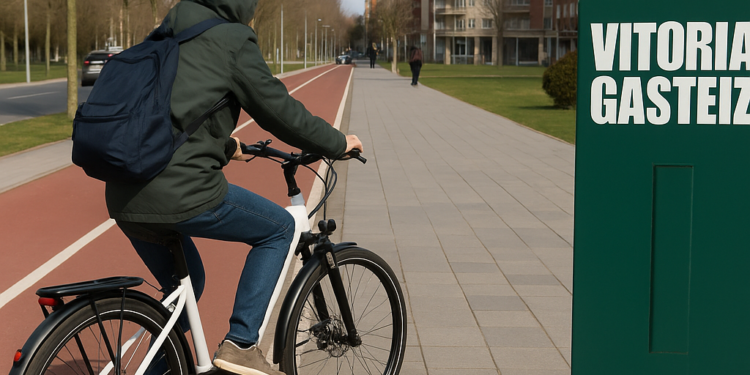 1.061 viajes en bicicleta eléctrica por Vitoria