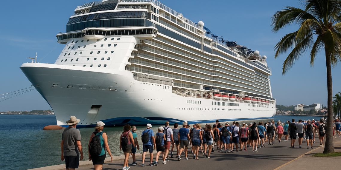 Arriba a Mazatlán el Norwegian Bliss con casi 6 mil visitantes