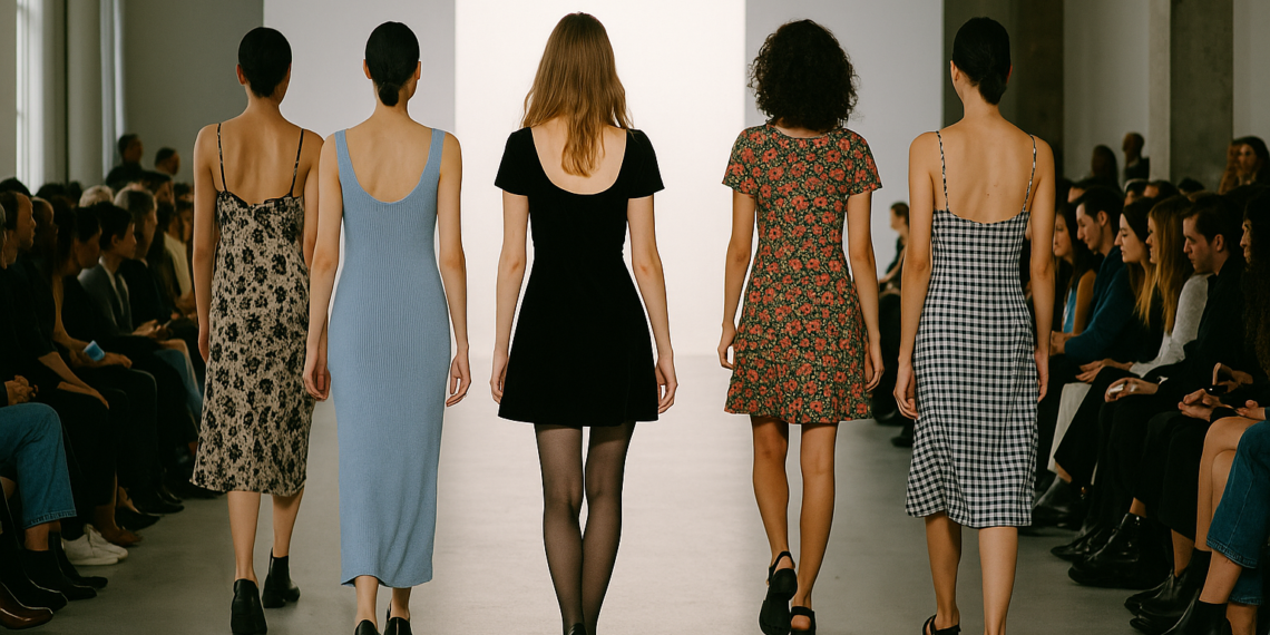 5 vestidos de los 90 que regresan a las tendencias de enero 2026, según las pasarelas