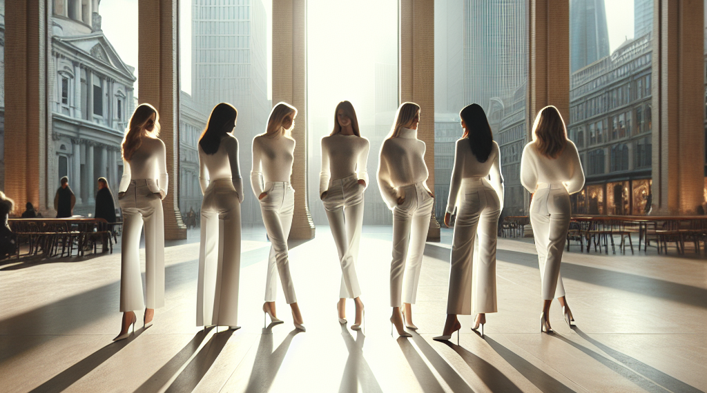 6 pantalones blancos para ser la más elegante en enero 2026, según las pasarelas