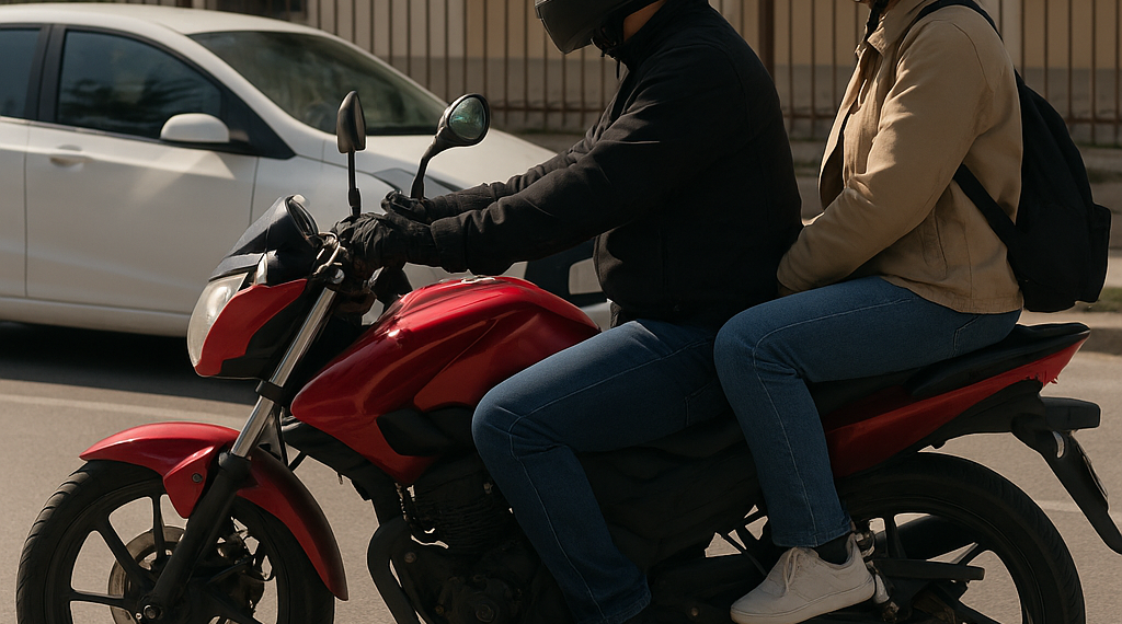 Pese a que es ilegal, apps de transporte aún ofrecen viajes en moto