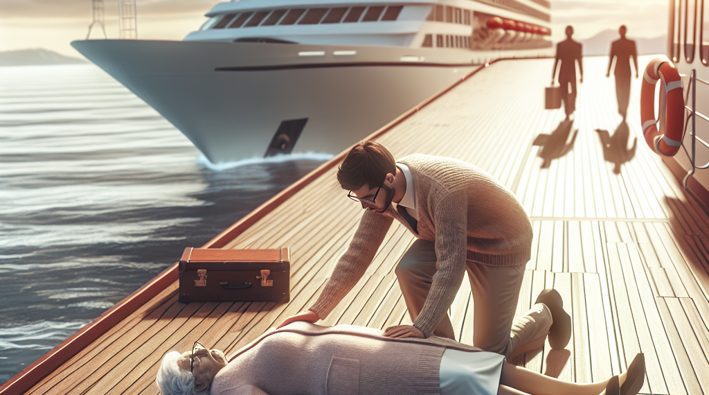 Abuela cae por la borda de un crucero y sigue desaparecida