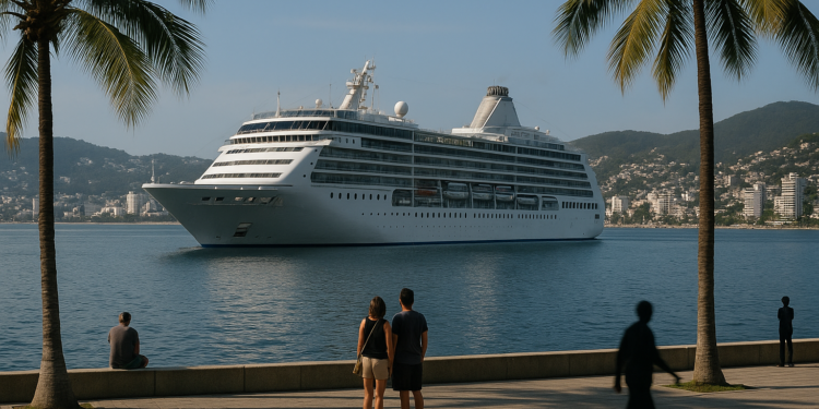 Acapulco recibe al MS Seven Seas Mariner, el tercer crucero de 2026 - Almomento