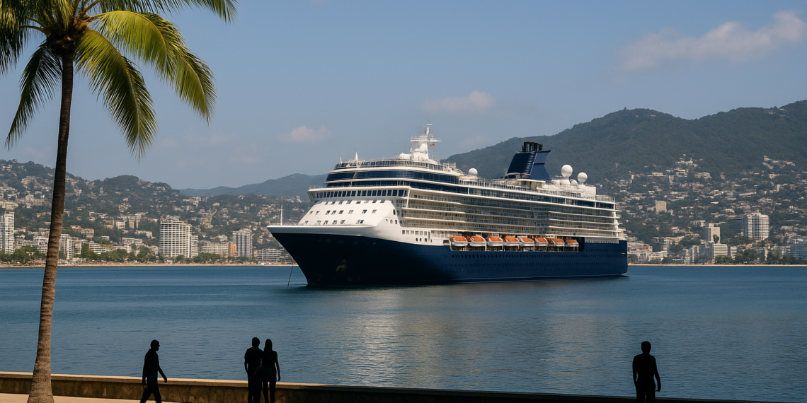 Acapulco fortalece su posicionamiento turístico con la llegada del segundo crucero de 2026